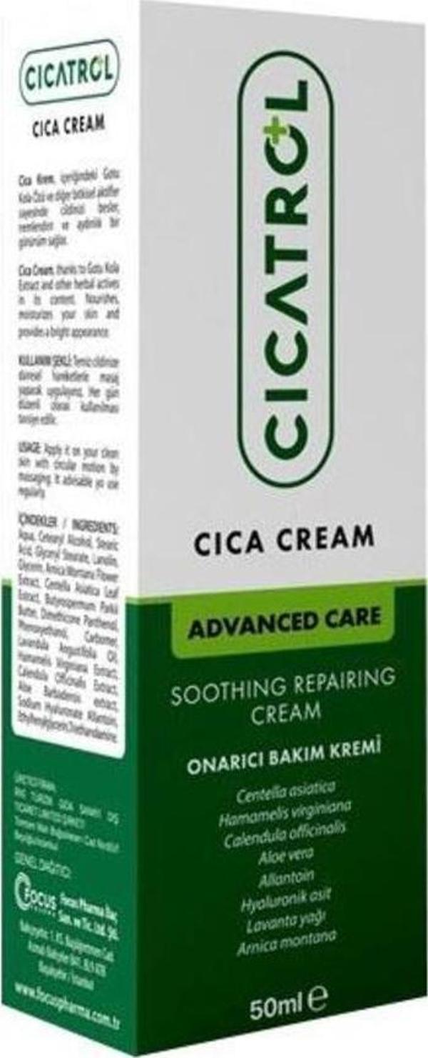 Focus Pharma Cicatrol - Onarıcı Cica Krem 50Ml - Image 1