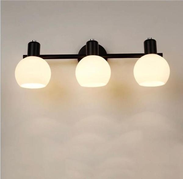 Rsylight Rustik Dekoratif Metal Modern Siyah Tavan Duvar Opal Camlı 3 lü Avize  - Image 1