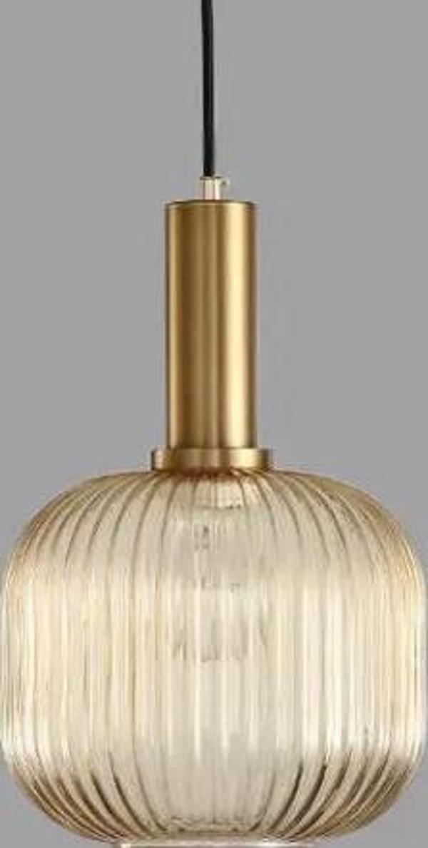 Rsylight Rustik Dekoratif Metal Modern Eskitme Bal Opal Camlı Tekli  Avize  - Image 1