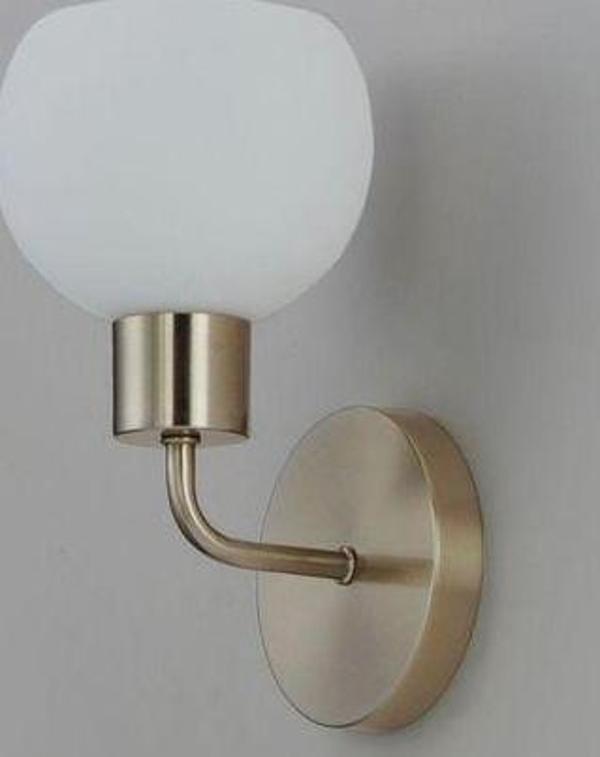 Rsylight Metal Modern Eskitme Kaplama Opal Camlı Dekoratif Rustik Duvar Aplik - Image 1