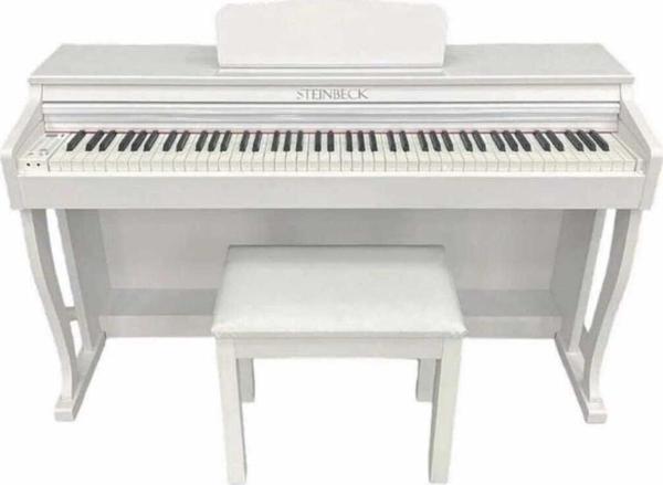 Steinbeck Steınbeck Sp088 Beyaz Dijital Piyano (Tabure Hediyeli) - Image 1