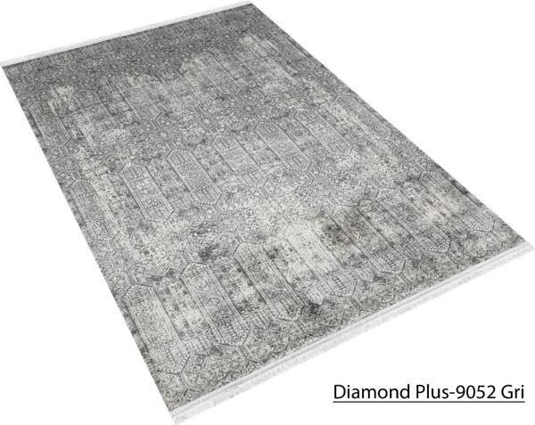 Decoser Diamond Plus Koleksiyonu Dokuma Halı DH9052 Gri - Image 1