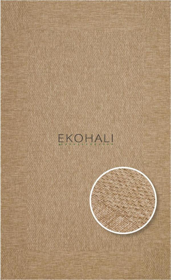 Salda Koleksiyonu iç ve Dış Mekan Kullanımına Uygun Jüt Görünümlü Yumuşak Dokulu Sisal Kilim SLD 06 Natural - Image 1