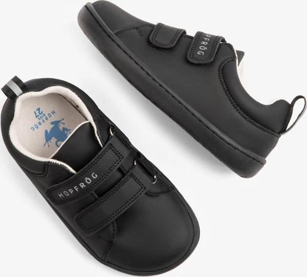 Hopfrög Smart Walker Junior Süper Mat Siyah Barefoot Çocuk Ayakkabı - Image 1