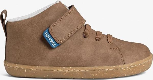 Hopfrög Smart Walker High Top Kahverengi Meşe Barefoot Çocuk Bot - Image 1