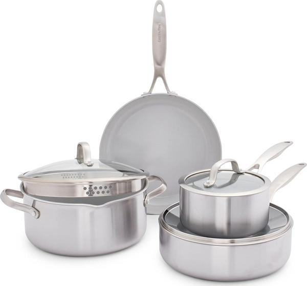 Greenpan Venice Pro Evershine 7 Parça Tencere Seti - Image 1