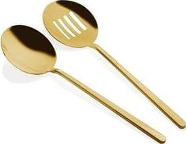 THE MİA CKB0203 SERVİS TAKIMI MAT GOLD 2 PARÇA  - Image 1
