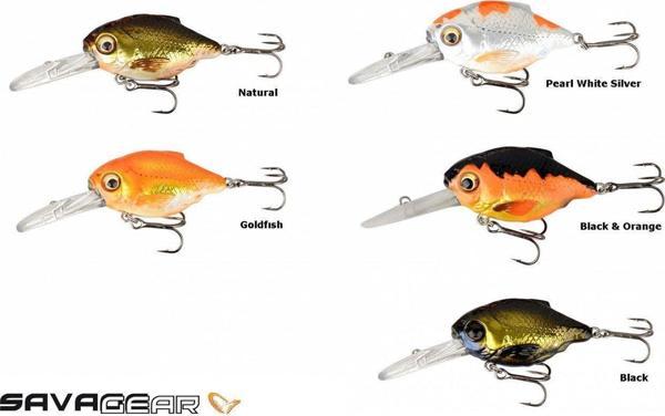 Savage gear 3D Crucian Crank 4,6 cm 7 gr SF SR Sahte Balık - Image 1