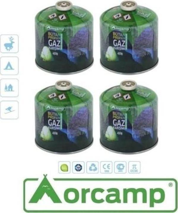 Orcamp 450 gr Vidalı Kartuş 4'lü Set - Kts 450 - Image 1