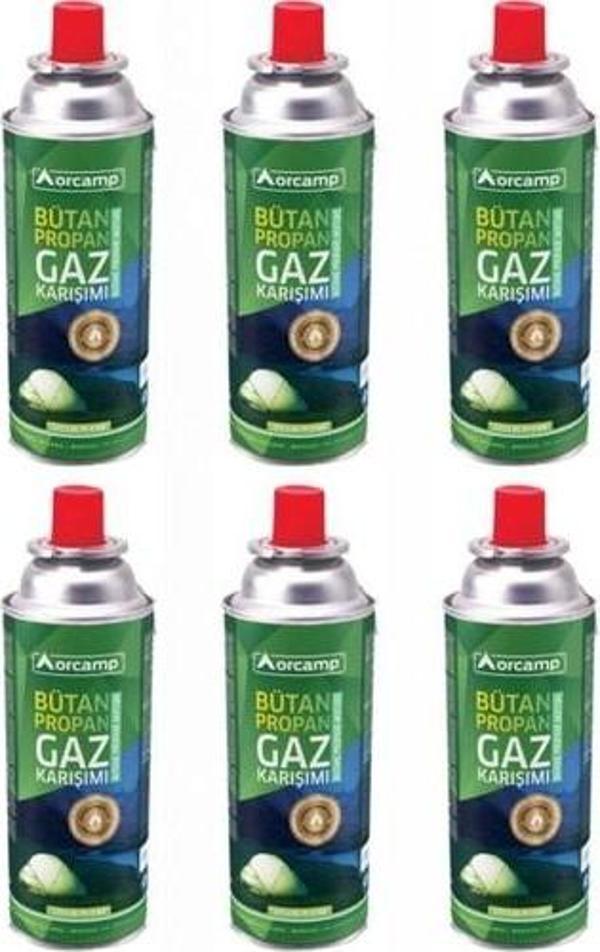 Orgaz Orcamp KTS-227 Gaz Kartuşu Altılı - Image 1