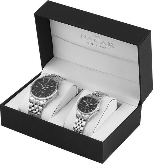 Nacar 35-592025-ABM Set Sevgililer Günü Saati - Image 1