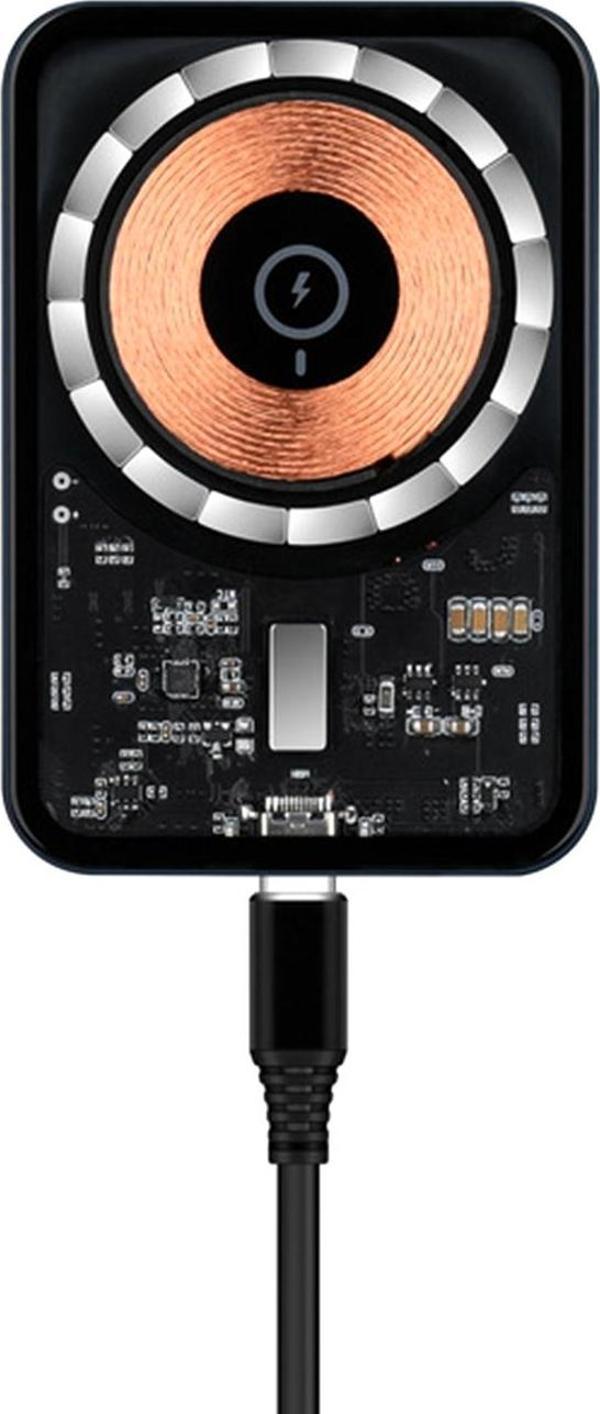 Winex 15W Magsafe Sensörlü Araç İçi Kablosuz Hızlı Şarj Aleti ve Telefon Tutucu YK3454  - Image 1