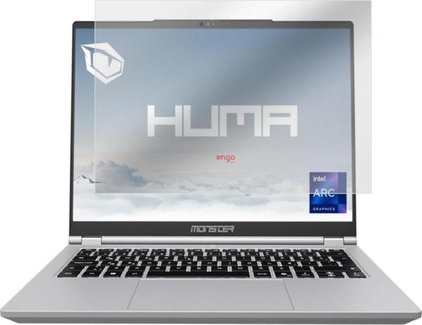 Monster Huma H4 V6 Mat Ekran Koruyucu 14 inç Şeffaf 16:10 - Image 1