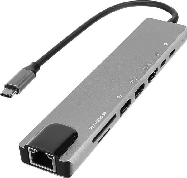 Hytech Usb-C Hdtv Tip C Çok Fonksiyonlu Adaptör - Image 1