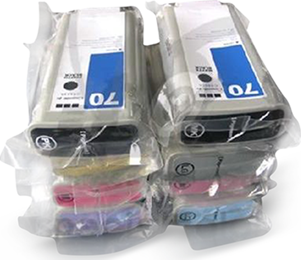HP 70XXL UYUMLU Kolay Dolan Kartuşlar (DOLU) - Z3100/ Z3200/ - Image 1