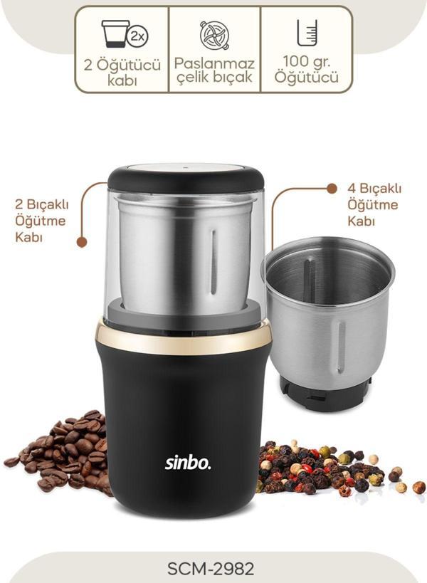 Sinbo SCM-2982 Kahve Ve Baharat Öğütücü - Image 1