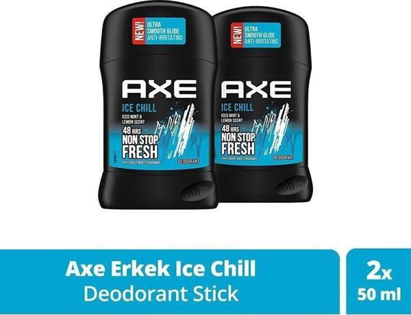 Axe Ice Chill Erkek Deodorant Stick 50 Ml 2Li Set 6565 - Image 1