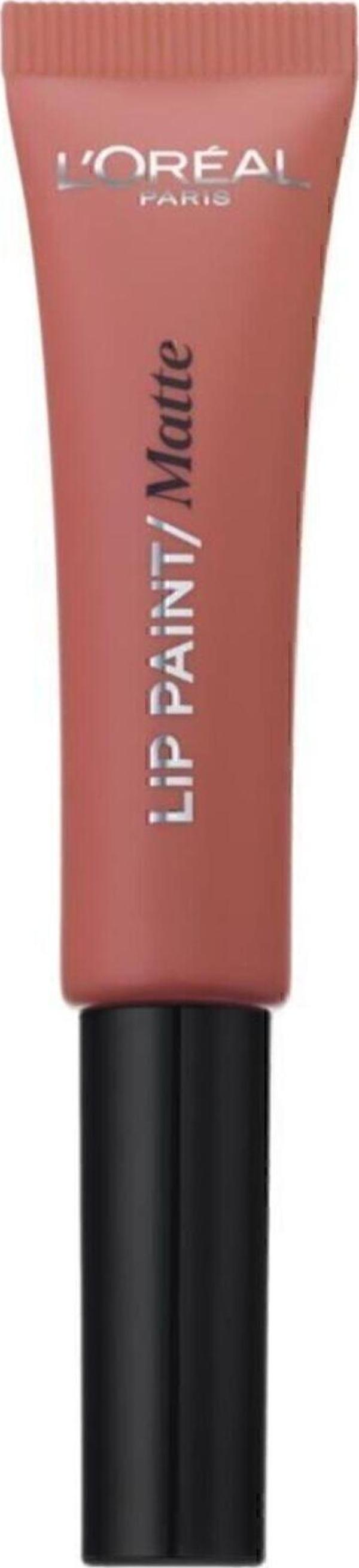 L'Oreal Paris Likit Mat Ruj - Infaillible Lip Paint Matte 201 Hollywood Beige 3600523348084 - Image 1