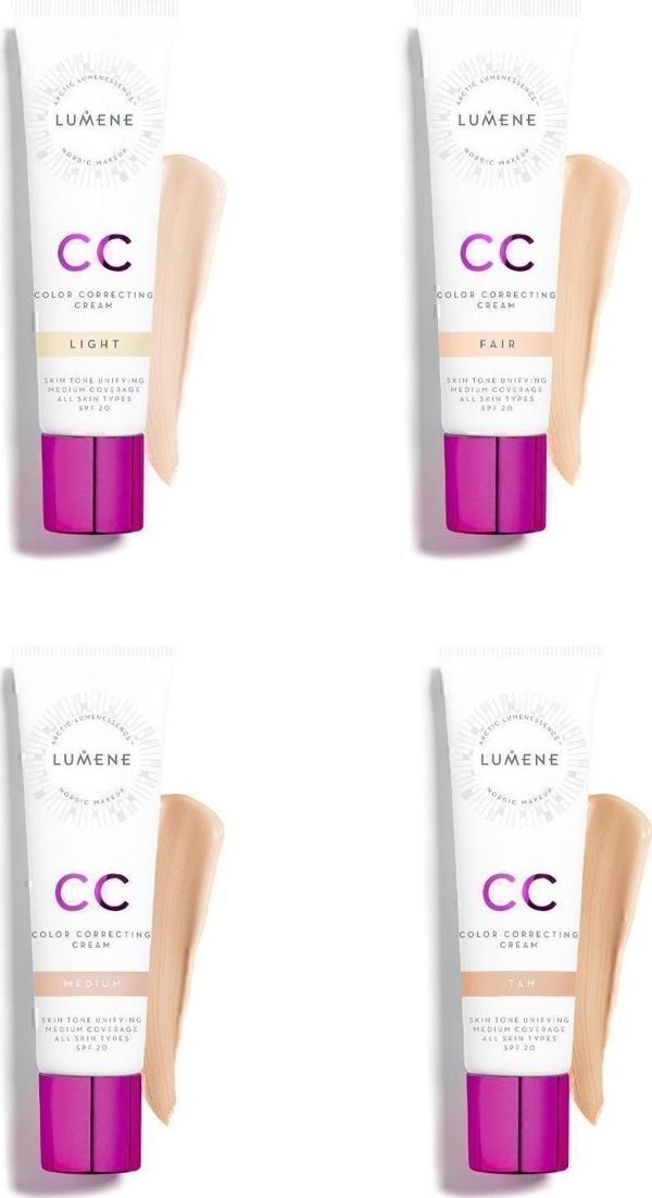 Lumene Cc Cream Shade Fair-7 Etkili Renk Dengeleyici Cc Krem Spf 20 Açığa Yakın - Image 1