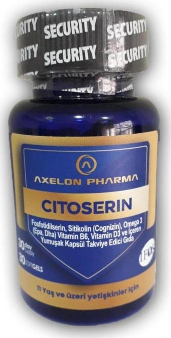 Axelon Citoserin 30 Yumuşak Kapsül - Image 1