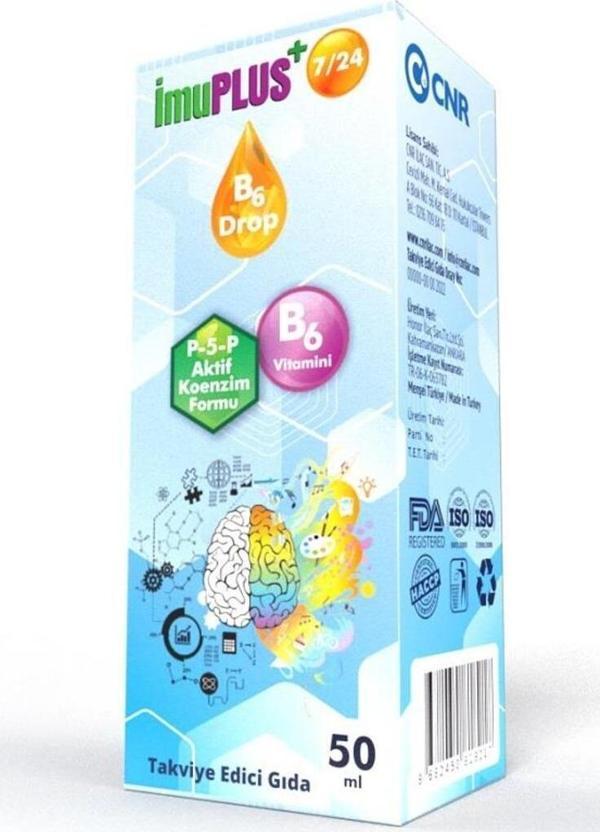 Cnr Cnr Imuplus 7/24 Vitamin B6 Damla 50 Ml - Image 1