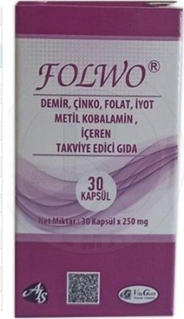 Forgentle Folwo Demir Çinko Folat 30 Kapsül - Image 1