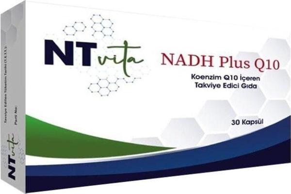 Ntvita Nadh Plus Q10 Koenzim Q10 Içeren Takviye Edici Gıda 30 Kapsül - Image 1