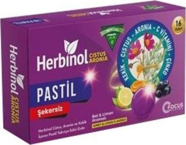 Herbınol Cistus Aronya 16 Pastil - Image 1