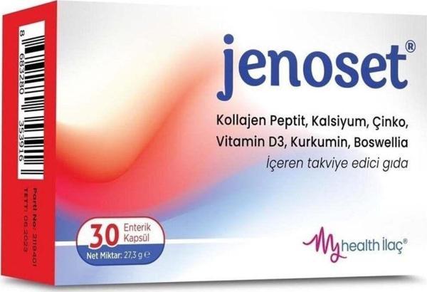 Jenoset Kollajen Peptit Kalsiyum 30 Kapsül - Image 1