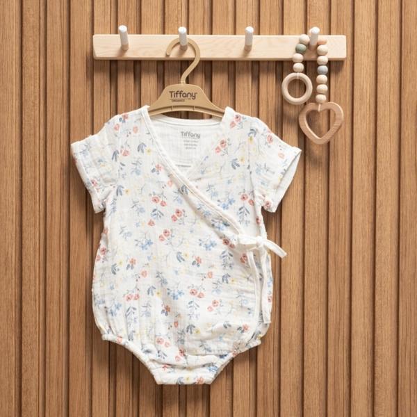 Tiffany Baby Müslin Sweet Theme Kruvaze Body 60022 - Image 1