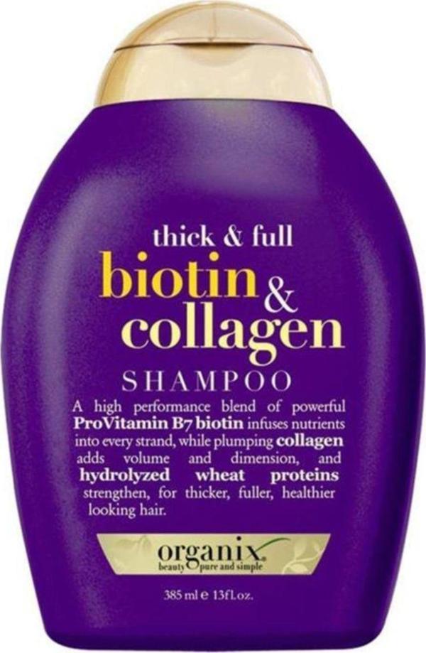 OGX Şampuan Dolgunlaştırıcı Biotin & Collagen 385 ml - Image 1