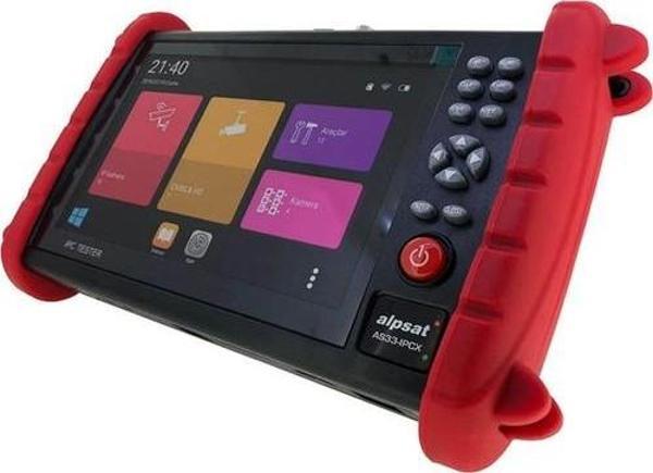 ALPSAT AS33-IPCX 7 EKRANLI IPC-ONVIF-AHD-CVI-TVI-HDMI-ANALOG GİRİŞLİ CCTV KAMERA TEST CİHAZI - Image 1