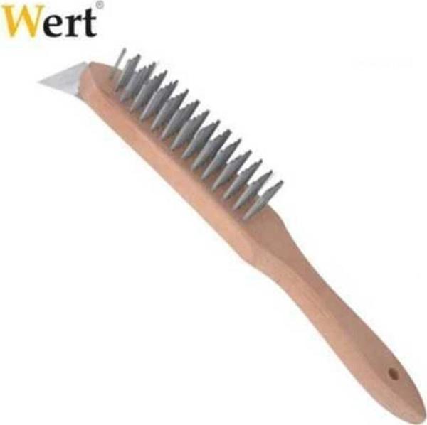 Wert 2771 Tel Fırça (Ahşap Saplı) - Image 1