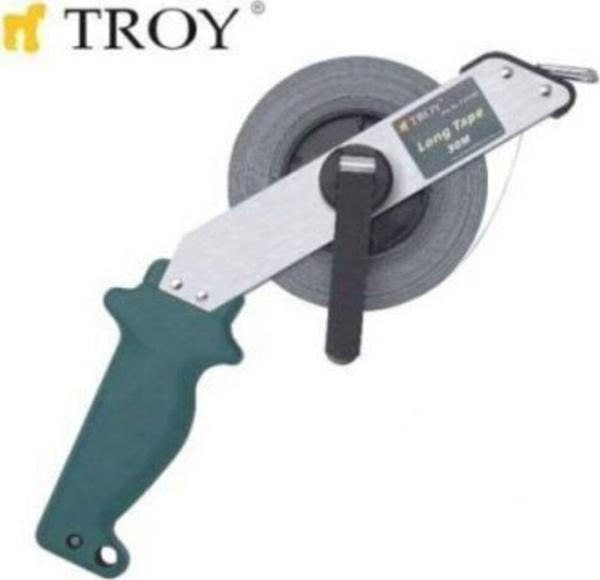 Troy 23153 Iskandil Çelik Metre (30M, 13×0.18 mm) - Image 1