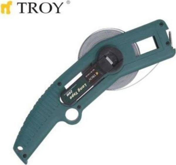 Troy 23145 Iskandil Çelik Metre (50M, 13×0.18 mm) - Image 1