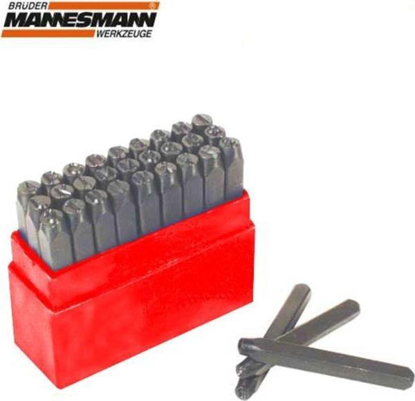 Mannesmann Harf Zımba Seti 4 mm - Image 1