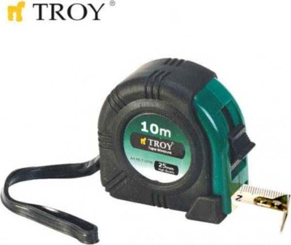 Troy 23110 Stoperli Şerit Metre (10Mx25 mm) - Image 1