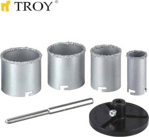 Troy T27406 Tungsten Karpit Uçlu Delici Set 6 Parça - Image 1