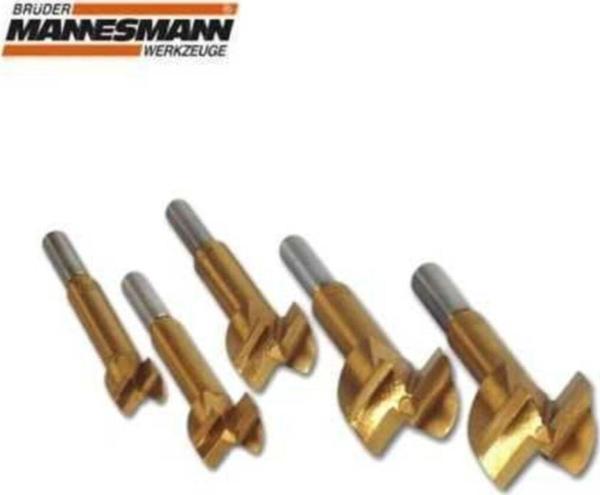 Mannesmann 54005 Tas Menteşe Matkap Uç Seti, 5 Parça - Image 1