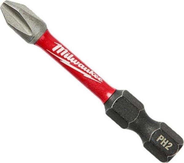 Milwaukee Ph2 50 mm Bits Uç Shockwave - Image 1
