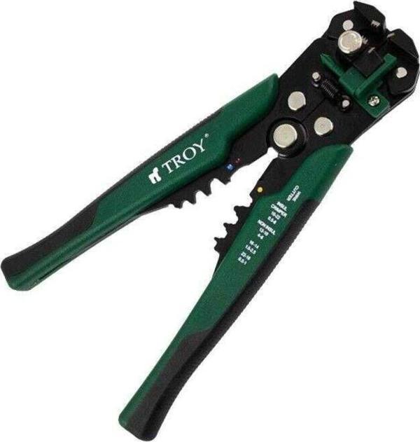 Troy 24015 Profesyonel Otomatik Kablo Sıyırma Pensesi, 9'' - Image 1