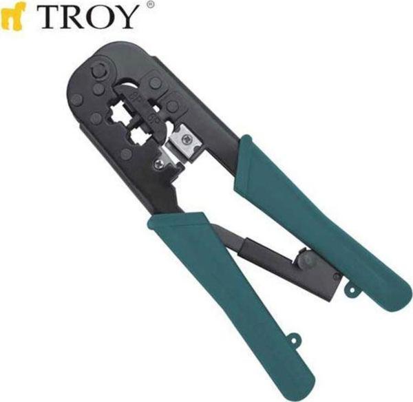 Troy 24008 Telefon Rj11 Ve Bilgisayar Soketi Rj45 Sıkma Pensesi - Image 1