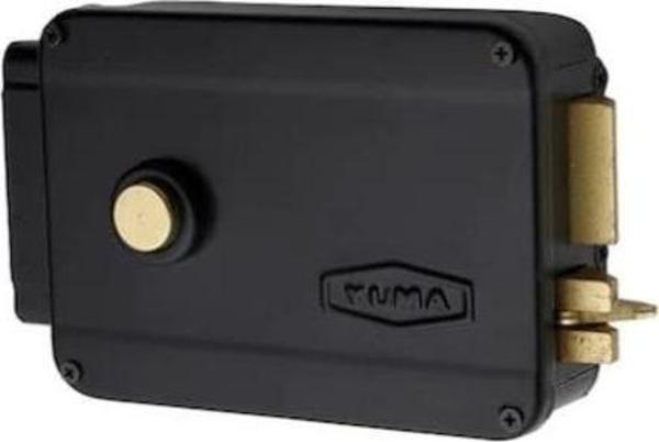 Yuma Elektrikli Trajlı Demir Kapı Kilit 14 cm Silindir Boyu 58 mm Ym-609 - Image 1