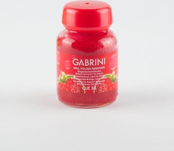 Gabrini Oje Sil Süngerli Cam Aseton KIRMIZI - Image 1