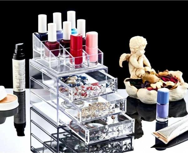 Okyanus 3 Çekmeceli Diamond Makyaj Düzenleyici Set Organizer - Image 1