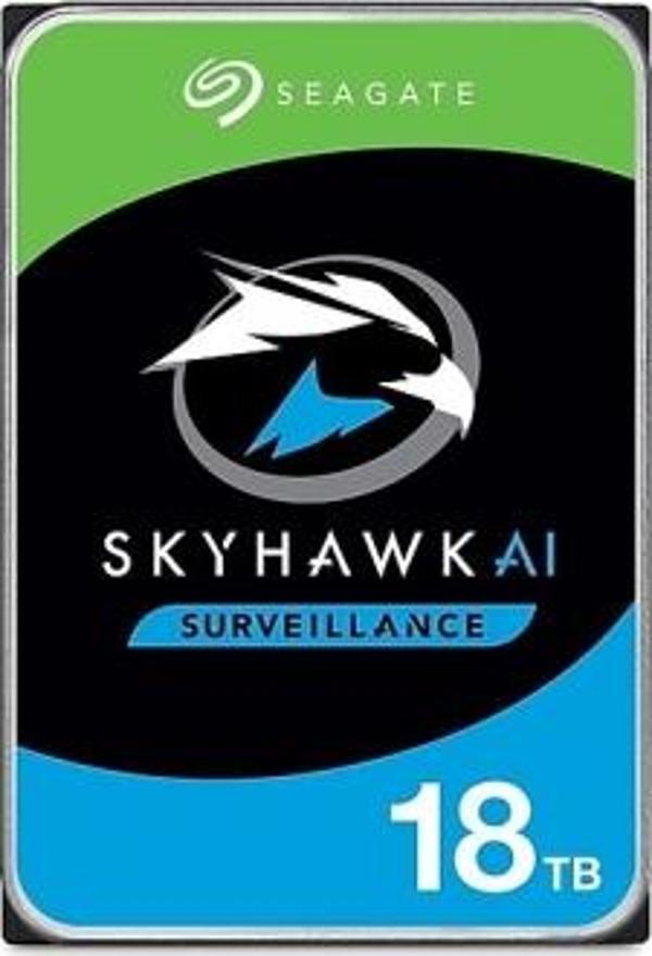 SEAGATE ST18000VE002 SKYHAWK 3.5" 18TB 7200rpm 256mb SATA (3 Yıl Garanti) 7/24 Harddisk - Image 1