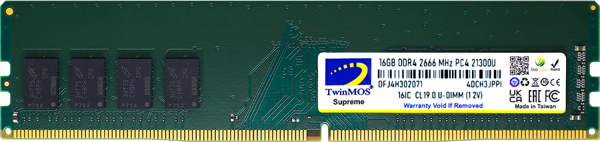 TWINMOS MDD416GB2666DWO 16GB (Tek Parça) DDR4 2666Mhz PC Bellek - Image 1