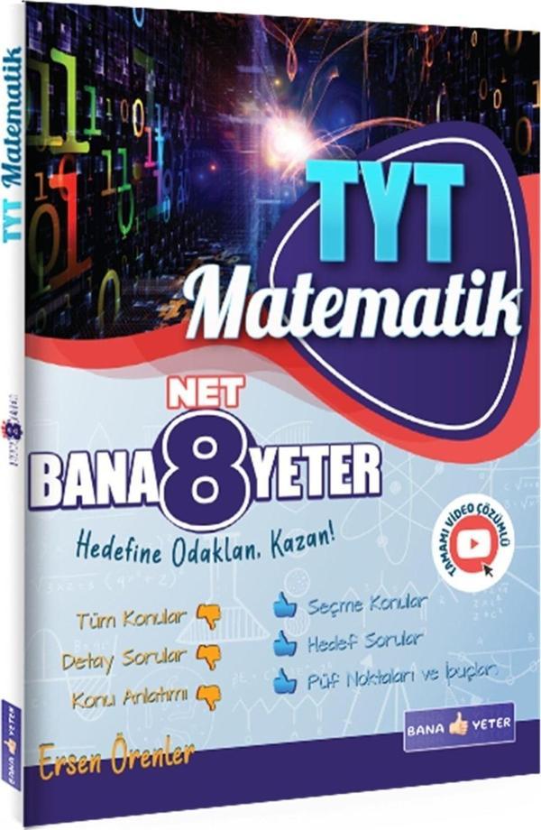 Tyt Matematik 8 Net Bana Yeter - Tonguç Akademi - Image 1