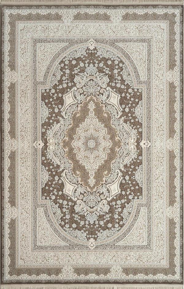 Pierre Cardin Morina LH05A Krem Vizon Akrilik Yumuşak Dokulu Klasik Desen Halı - Image 1