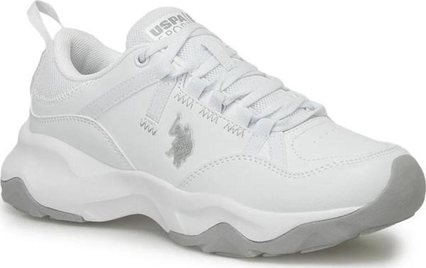 U.S. POLO ASSN.4M MISTY 4FX,BAYAN SPOR AYAKKABI BEYAZ 36/40 Beyaz - Image 1